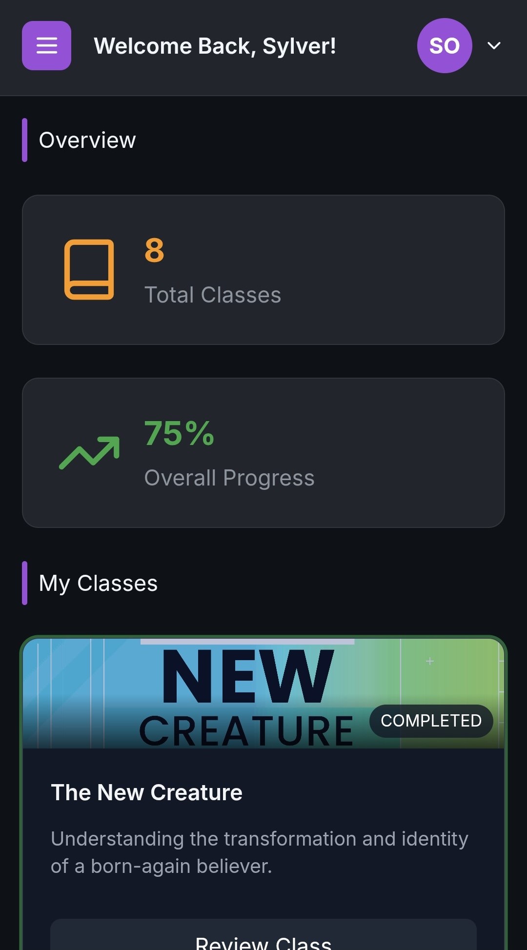 Learning Management System screenshot 5