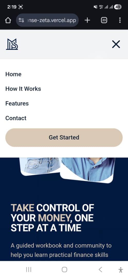 MoneySense – Guided Finance Workbook screenshot 7