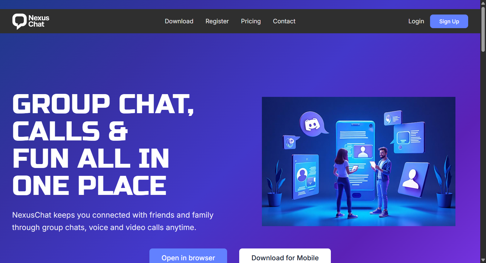 NexusChat screenshot 2